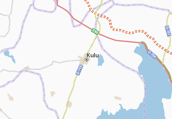 Karte Stadtplan Kulu