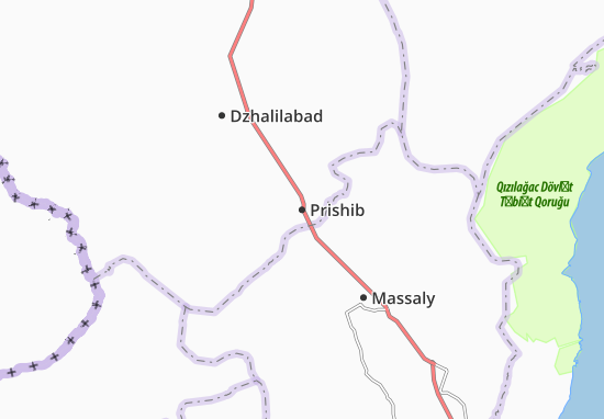 Karte Stadtplan Prishib