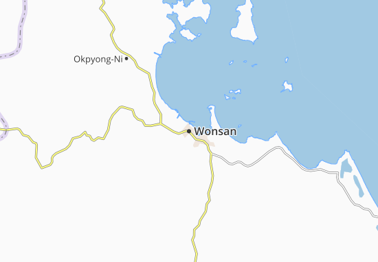 Mapa Wonsan