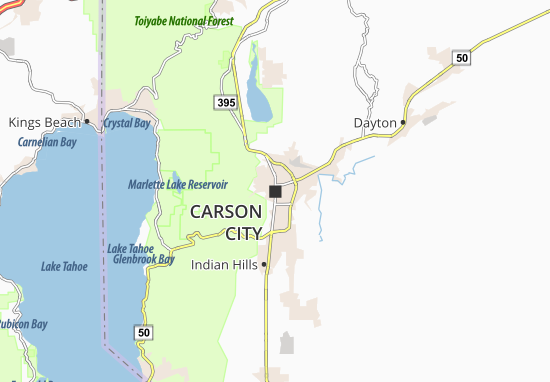 Carte-Plan Carson City
