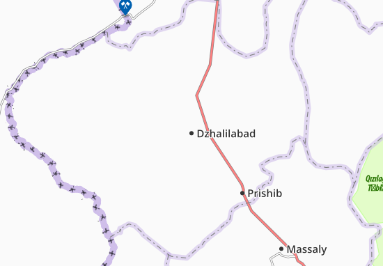 Mapa Dzhalilabad