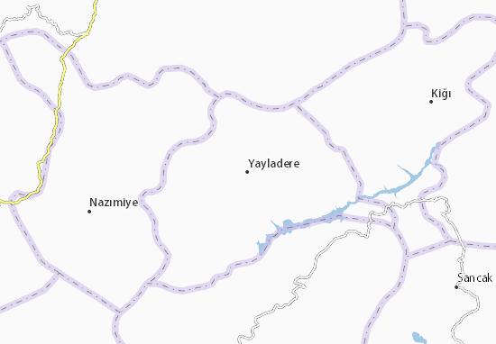 Mapa Yayladere