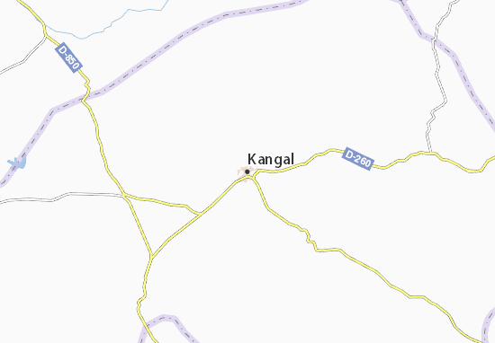 Mapa Kangal