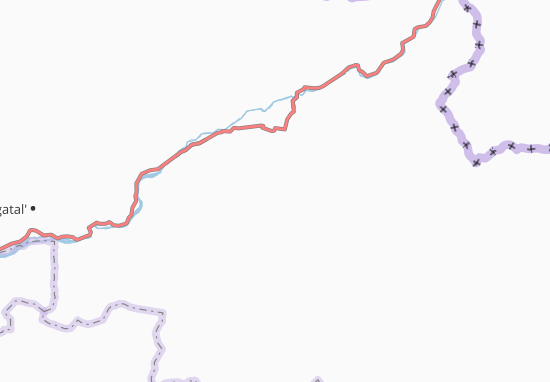Mapa Karakendzha