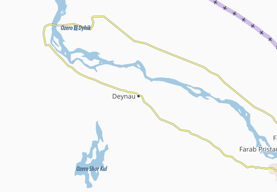 Mapa Deynau