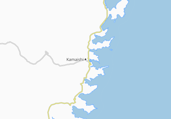 Karte Stadtplan Kamaishi