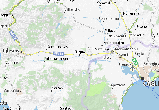 Mapa MICHELIN Vilãs - mapa Vilãs - ViaMichelin