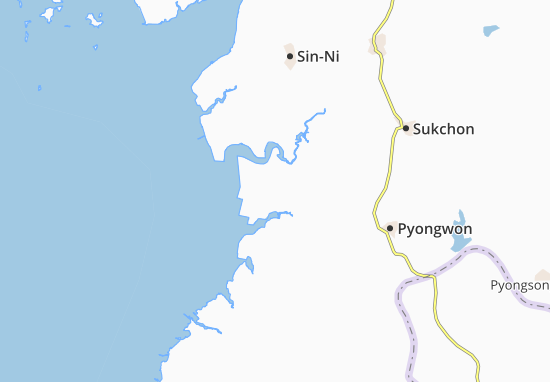 Karte Stadtplan Chunghung-Dong