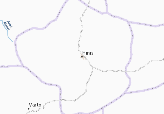 Hınıs Map