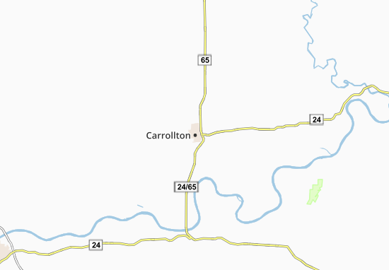 Mapa Carrollton