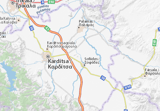 Mapa Pyrgos Kieriou