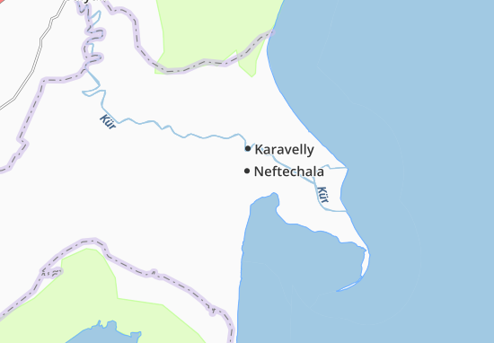 Mapa Neftechala