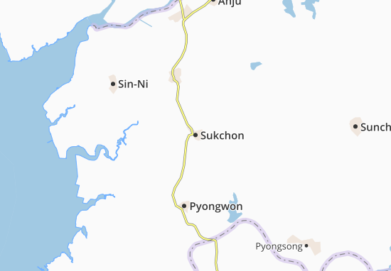 Mapa Sukchon