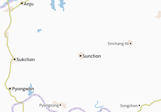 Kaart Plattegrond Sunchon