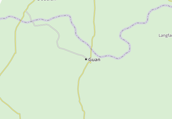 MICHELIN-Landkarte Guan - Stadtplan Guan - ViaMichelin