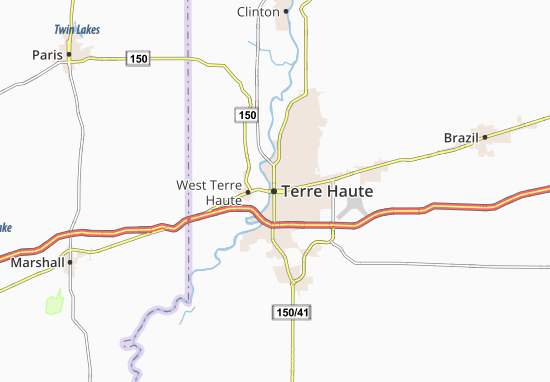 Mappe-Piantine Terre Haute
