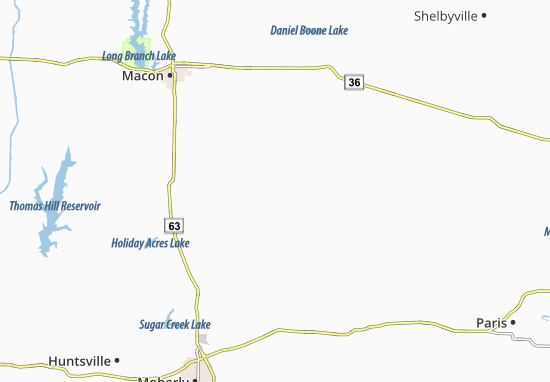 Kaart Plattegrond Woodville