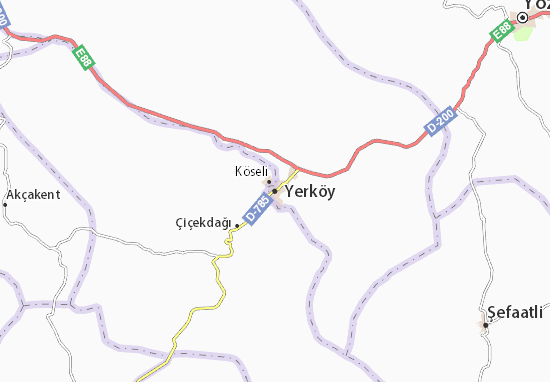 Mapa Yerköy