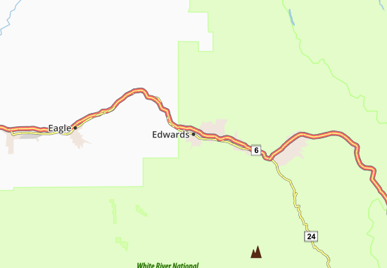 Mapa Edwards