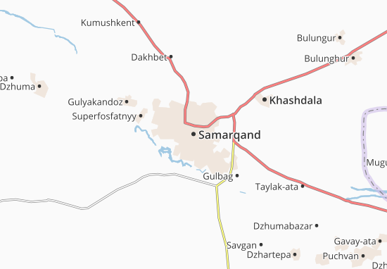 Samarqand Map