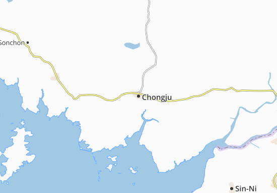 Kaart Plattegrond Chongju