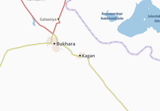 Mapa Kagan