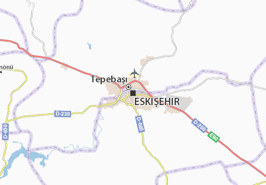 Mapa Eskişehir