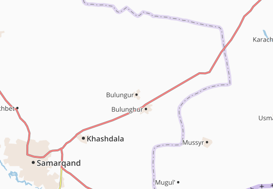 Karte Stadtplan Bulungur