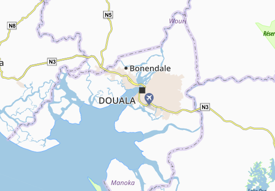 Mapa Bonanjo