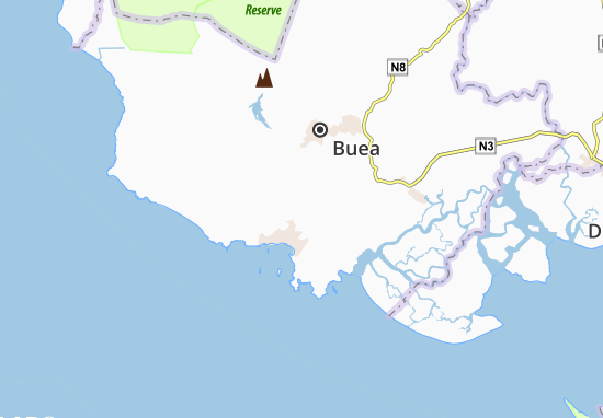 Mapa Bonadikombo