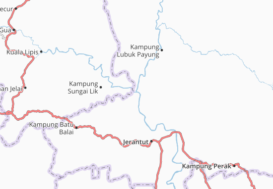 Karte Stadtplan Kampung Kuala Tembeling