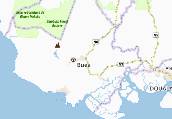 Mapa Bomaka