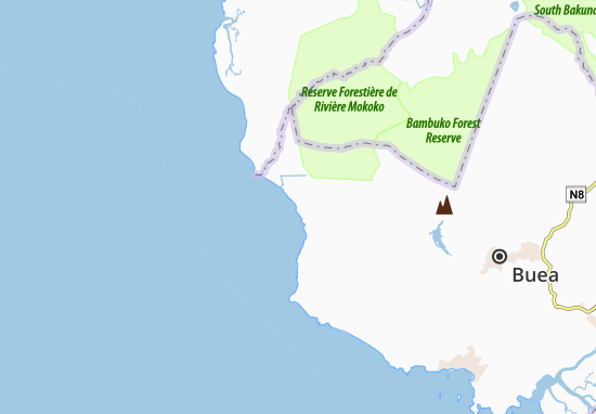 Mapa Bibundi