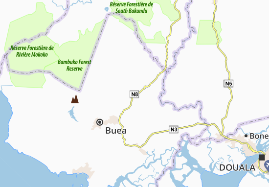 Mapa Ekona Mbenge