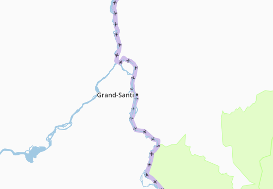 Mapa Grand-Santi