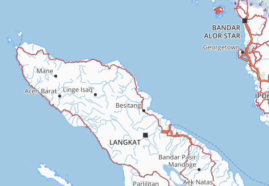 Mapa Kota Langsa