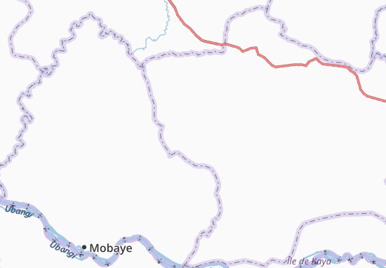 Mapa Paoua