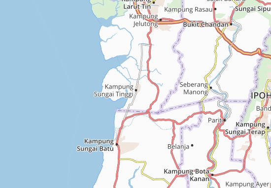 Mapa Kampung Sungai Tinggi