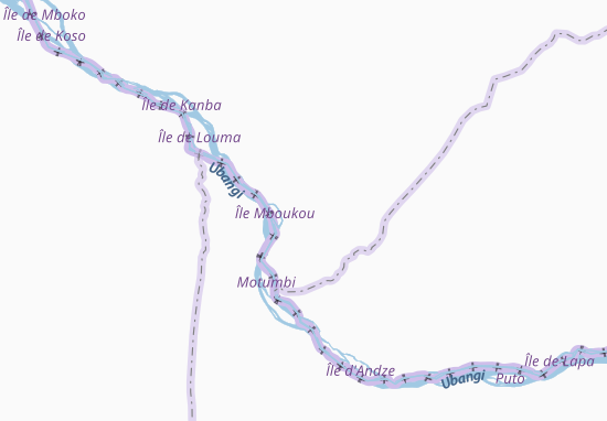 Kaart Plattegrond Kandjia