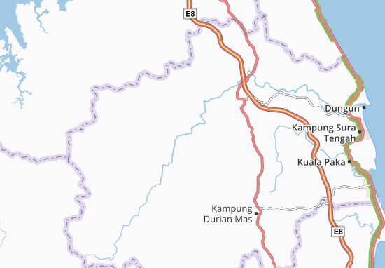 Mapa Kampung Kuala Jengai