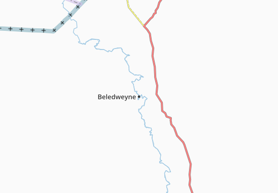 Mapa Beledweyne