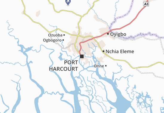 map of port harcourt city Port Harcourt Map Detailed Maps For The City Of Port Harcourt map of port harcourt city