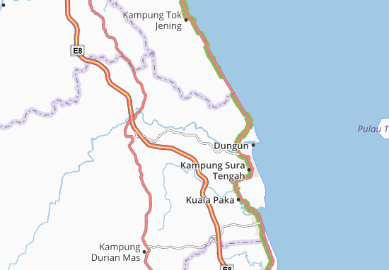 Mapa Kampung Kumpal