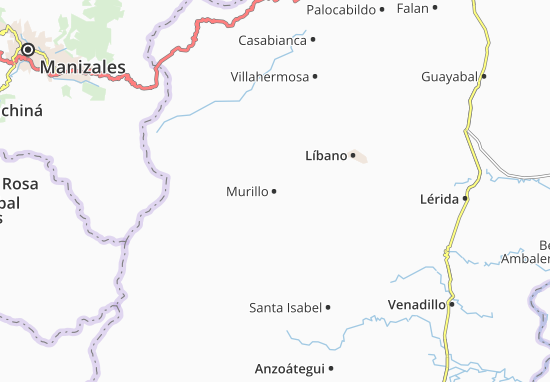 Kaart Plattegrond Murillo