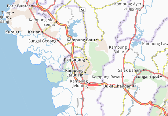 Mappe-Piantine Kamunting Jaya