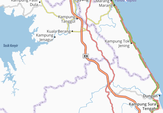 Carte-Plan Kampung Matang