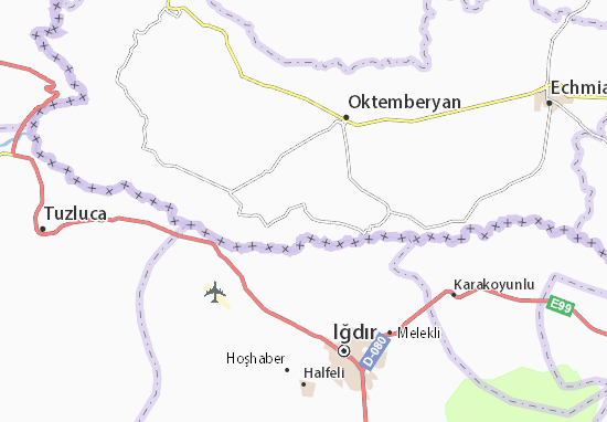Kaart Plattegrond Nalbandyan