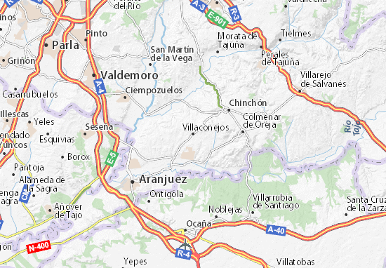 Karte Stadtplan Villaconejos