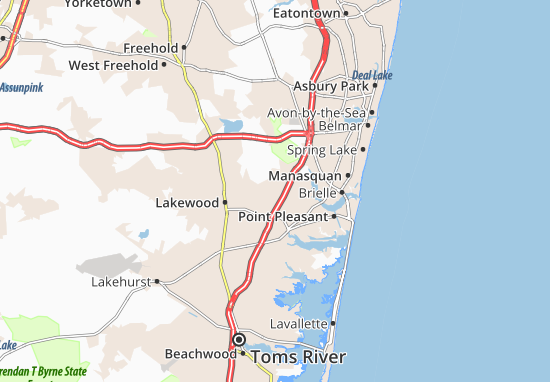 Mapa Ramtown