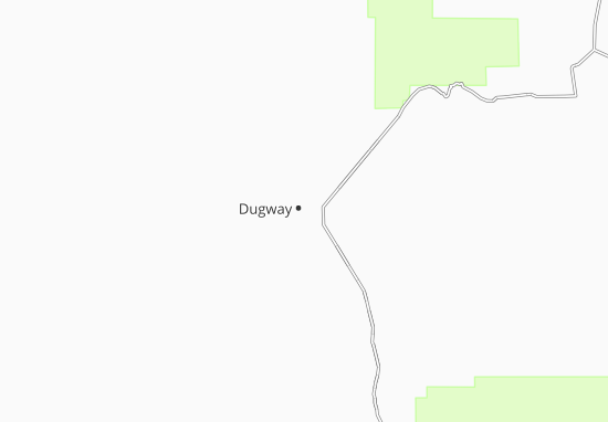 Mapa Dugway